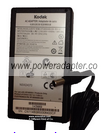 KODAK VP-09500084-000 AC ADAPTER 36VDC 1.67A Used -(+) 6x4.1mm R - Click Image to Close